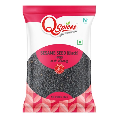 QSpices Black Sesame Seeds 100g